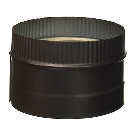 Duravent DuraBlack 6 in. D Steel Stove Top Adapter 6DBK-AD